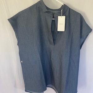 Figs scrub top Rafaela-Graphite color